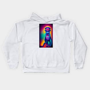 Psychedelic Monkey Kids Hoodie